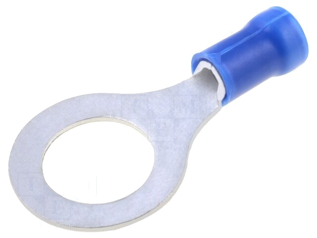Uiteinde: oog; M10; Ø: 10,5mm; 1,25÷2mm2; klemmen; voor draad; blauw Uiteinde: oog; M10; Ø: 10,5mm; 1,25÷2mm2; klemmen; voor draad; blauw